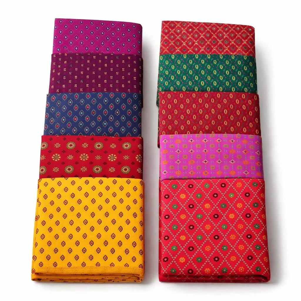Women’s Printed Terry Cotton Blouse Piece Material