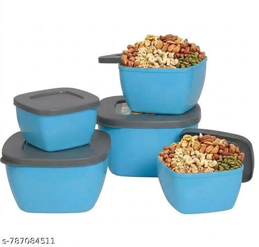 Air Tight Containers for Kitchen Storage – Kitchen Containers Set Plastic, Storage Box for Kitchen