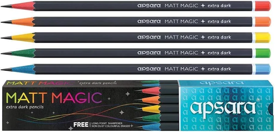 Apsara Matt Magic Extra Dark Pencil