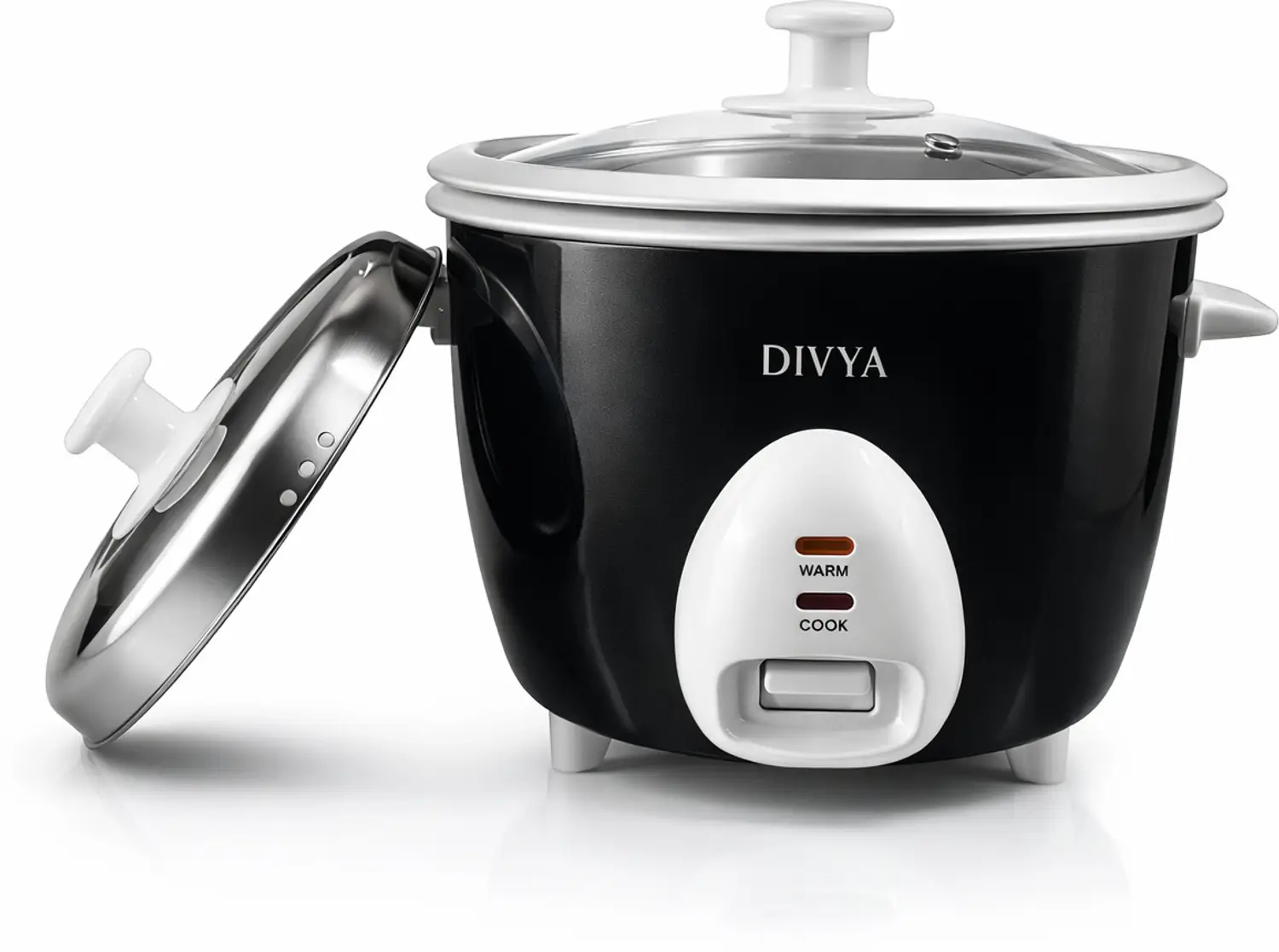 DIVYA 1.0 L Drum Rice Cooker | Double Pot & Double Lid