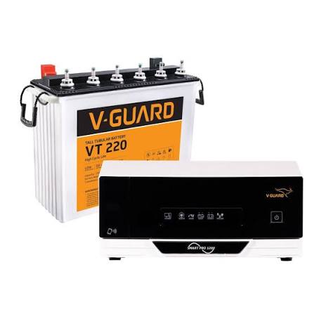 V-Guard Smart Inverter & Battery Combo